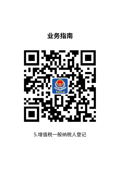 说明: 5.增值税一般纳税人登记