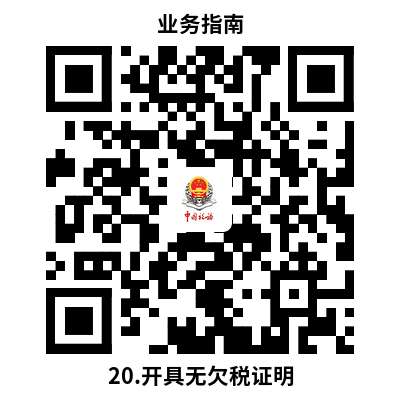 说明: 20.开具无欠税证明