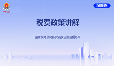 税费政策讲解