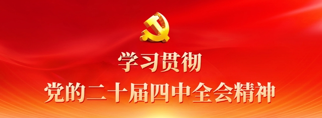学习贯彻党的二十届四中全会精神