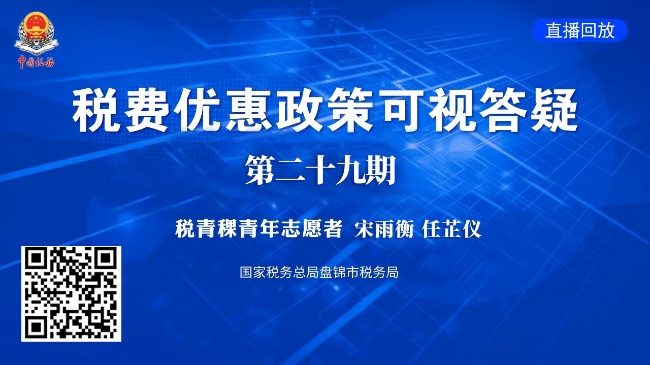 税费政策可视答疑第二十九期